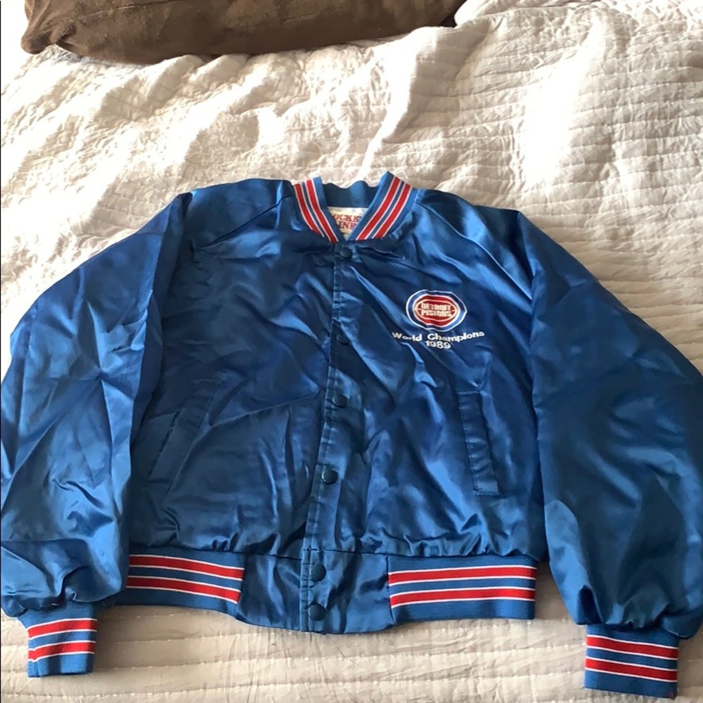 Detroit Pistons 1989 World Champions Jacket
